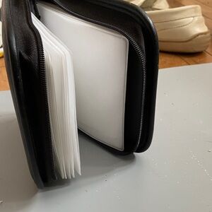 Sleek Black Laptop Organizer Case